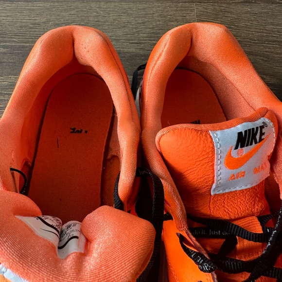 Nike Air Max 1 Just‎ Do It Orange (W) Size 7 - Picture 6 of 8